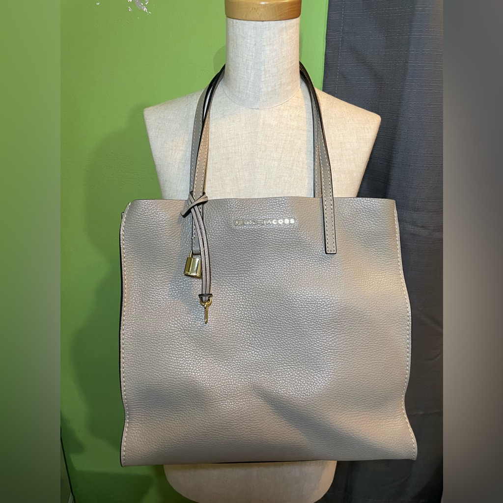 Marc Jacobs Gray Grind Tote Bag